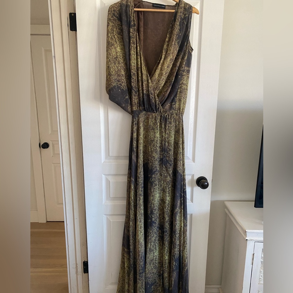 Maria Grachvogel silk maxi dress